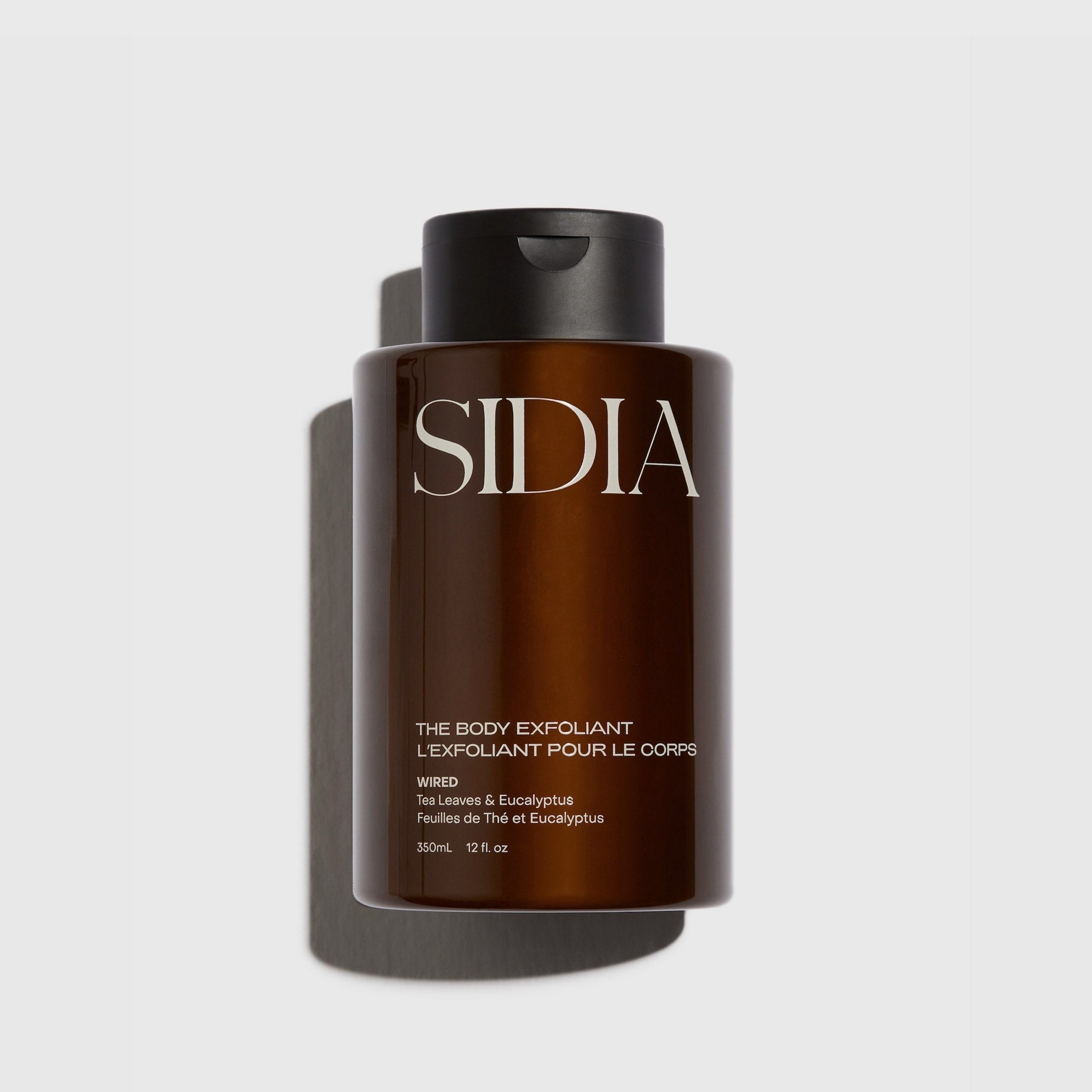 Flat photo of the Body Exfoliator on a white background.