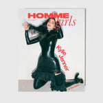 Flat photo of the HommeGirls - Volume 9 kylie jenner cover.