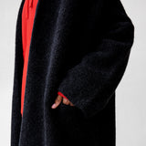 Long Shawl Cardigan - Black