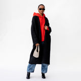 Long Shawl Cardigan - Black