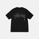 Back flat photo of the Venus Pigment Dyed Tee - Black.