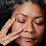 Photo of model wearing the Precision Highlight Pencil - Lustro.