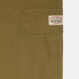 Close detail photo of the Ripstop Cargo Beach Pant - Lizard.