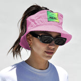 Topless Bucket Hat - Pink
