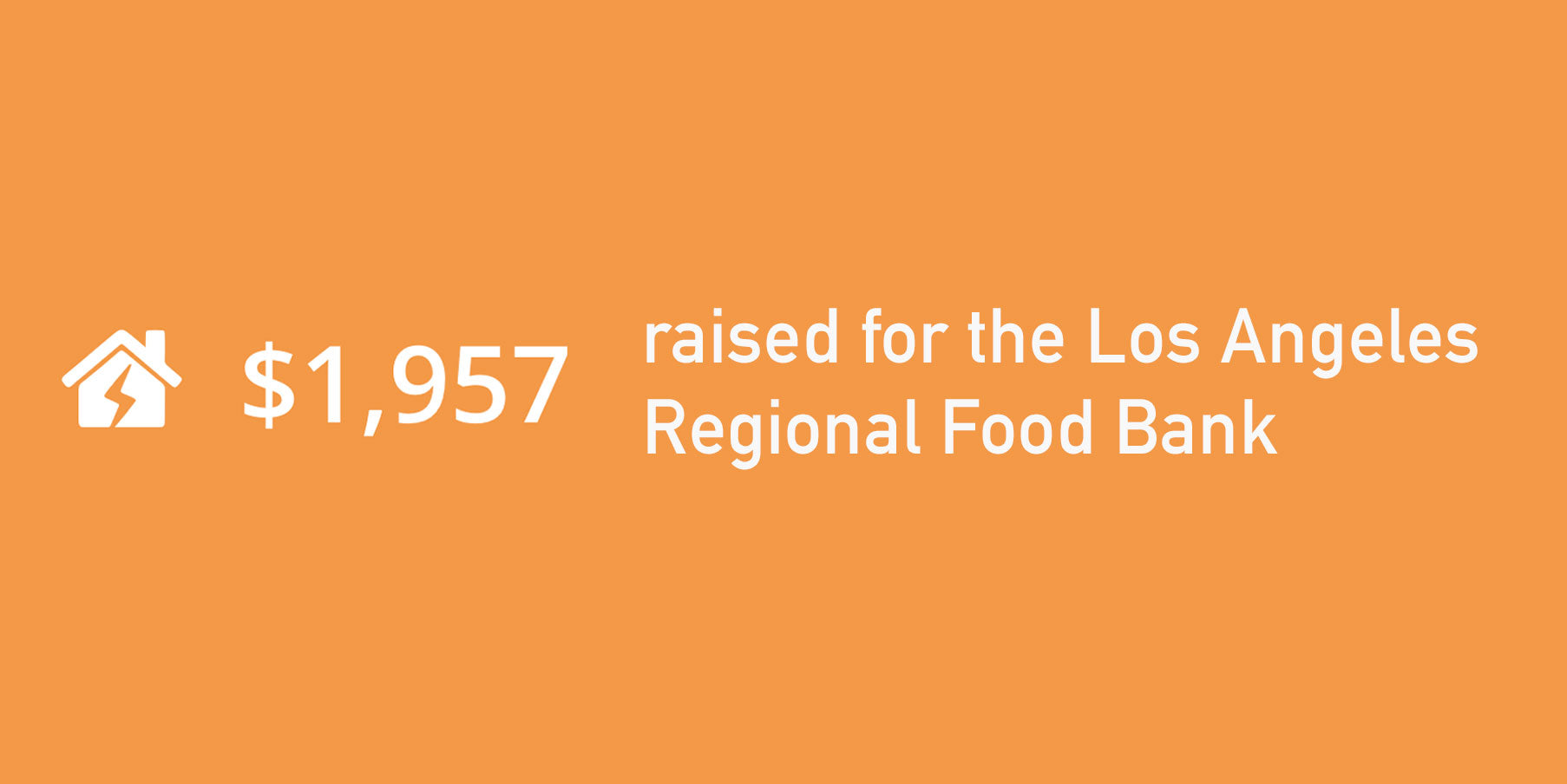 Fundraising Report for the LA Regional Food Bank