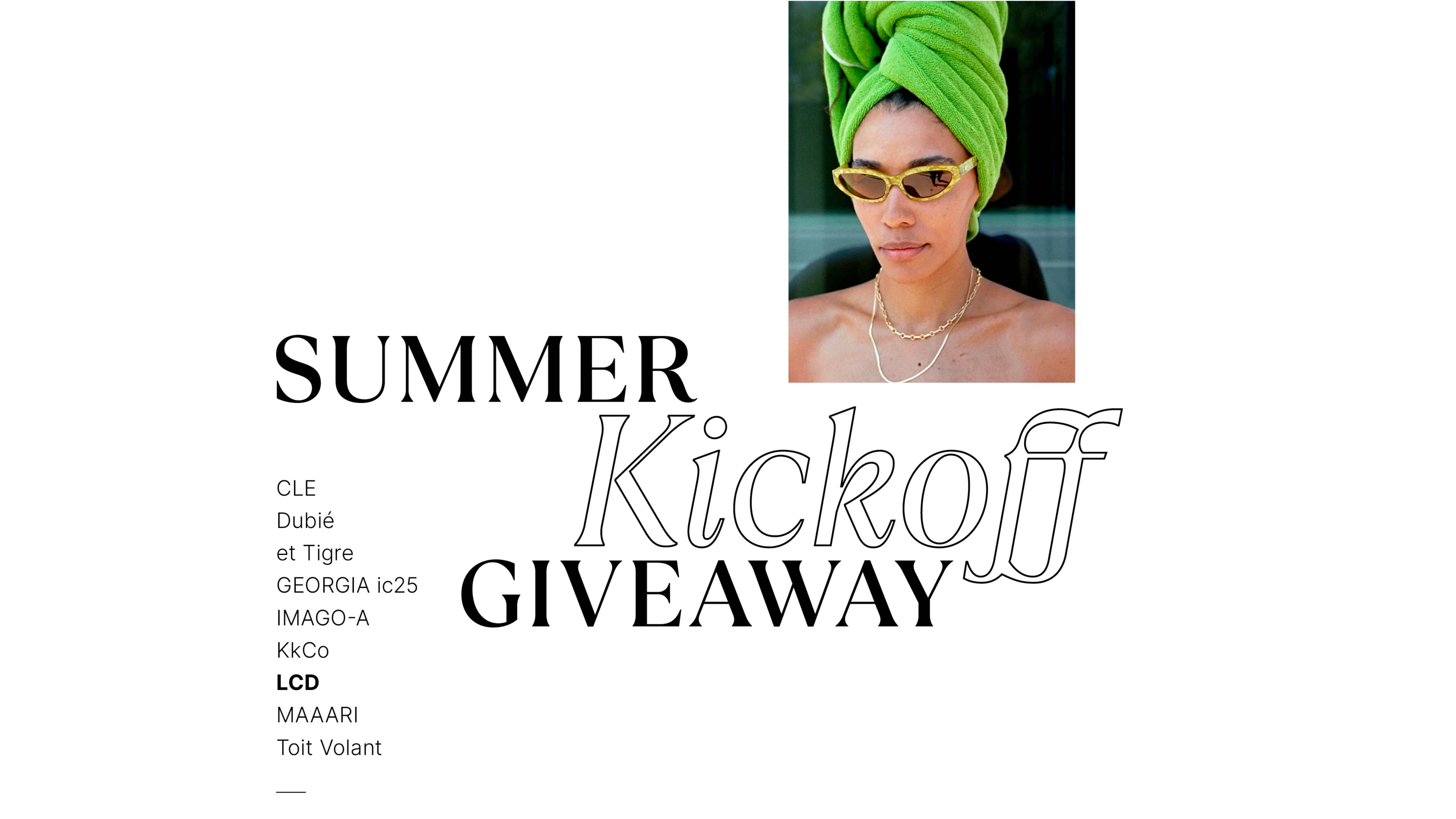 Summer Giveaway! Over $2000 worth of goodies from 9 amazing brands.