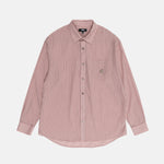 Flat photo of model wearing the Lightweight Classic Shirt - Brick.