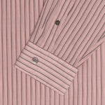 Flat detail photo of the sleeve on the Lightweight Classic Shirt - Brick.