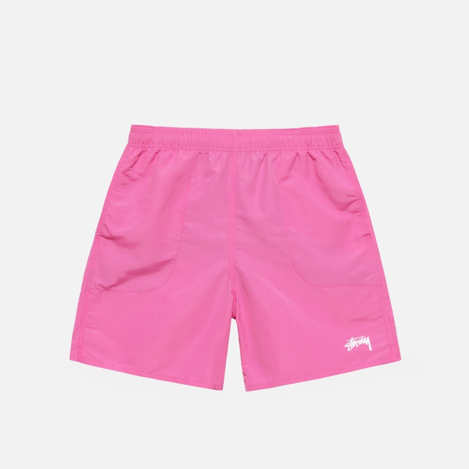 Flat detail photo of the Stock Water Short - Gum Pink.