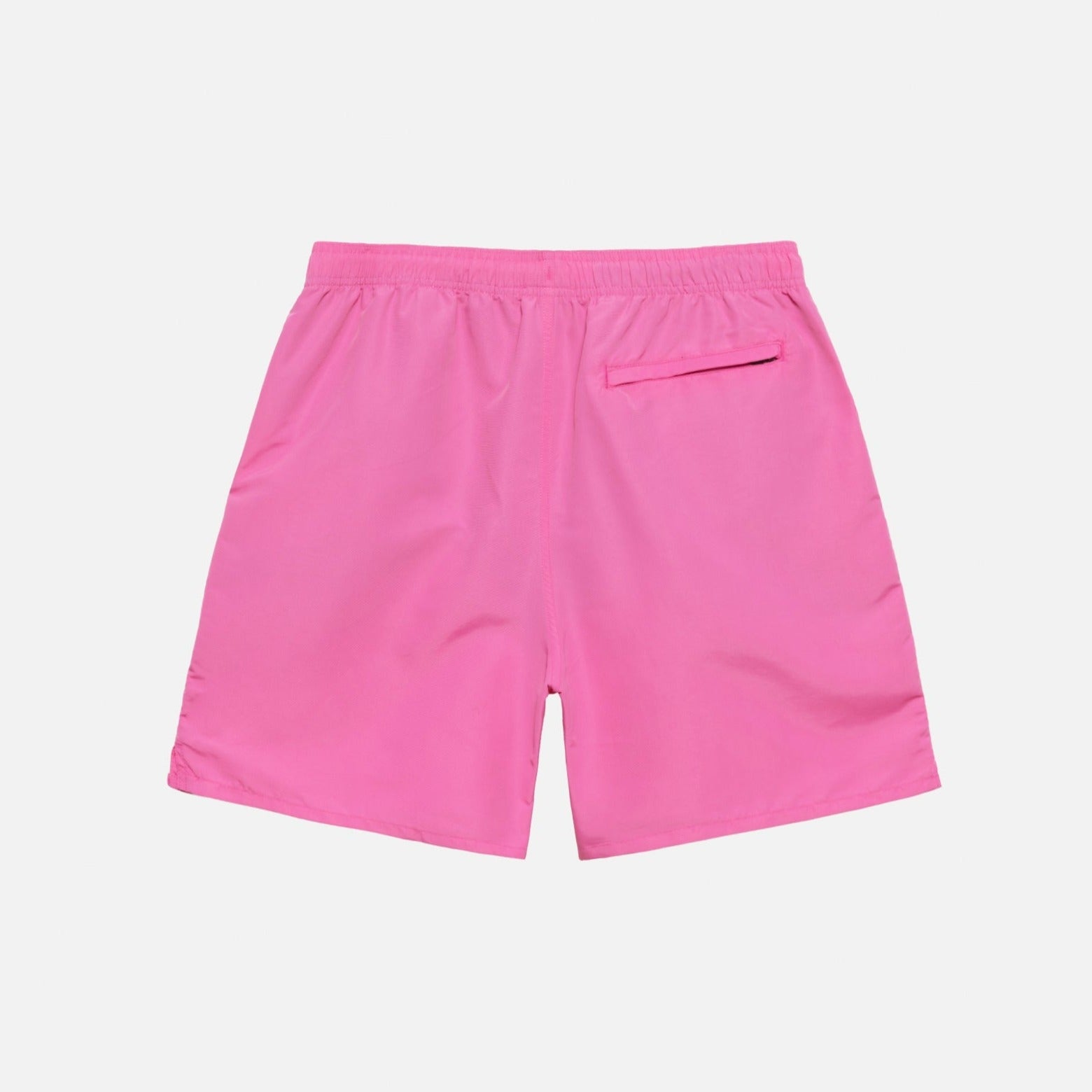 Back detail photo of the Stock Water Short - Gum Pink.