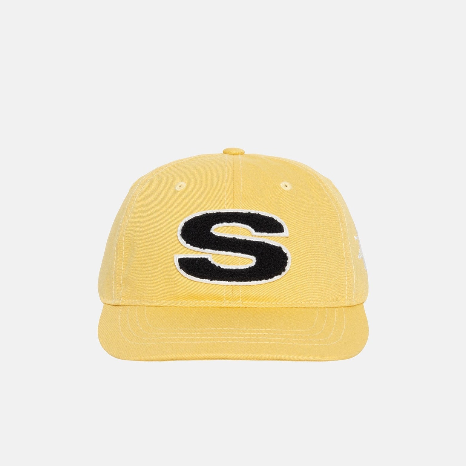 Flat photo of the Chenille S Low Pro Cap - Mustard.