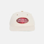Flat photo of the Pitstop Low Pro Cap - Bone.