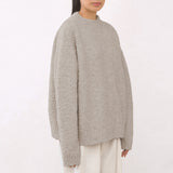 Berber Crewneck - Granite