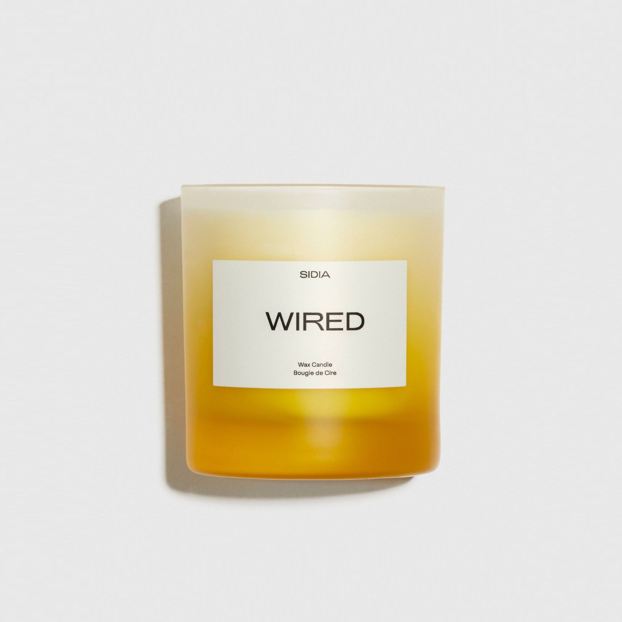 Flat photo of the Candle - Wired on a white background. 