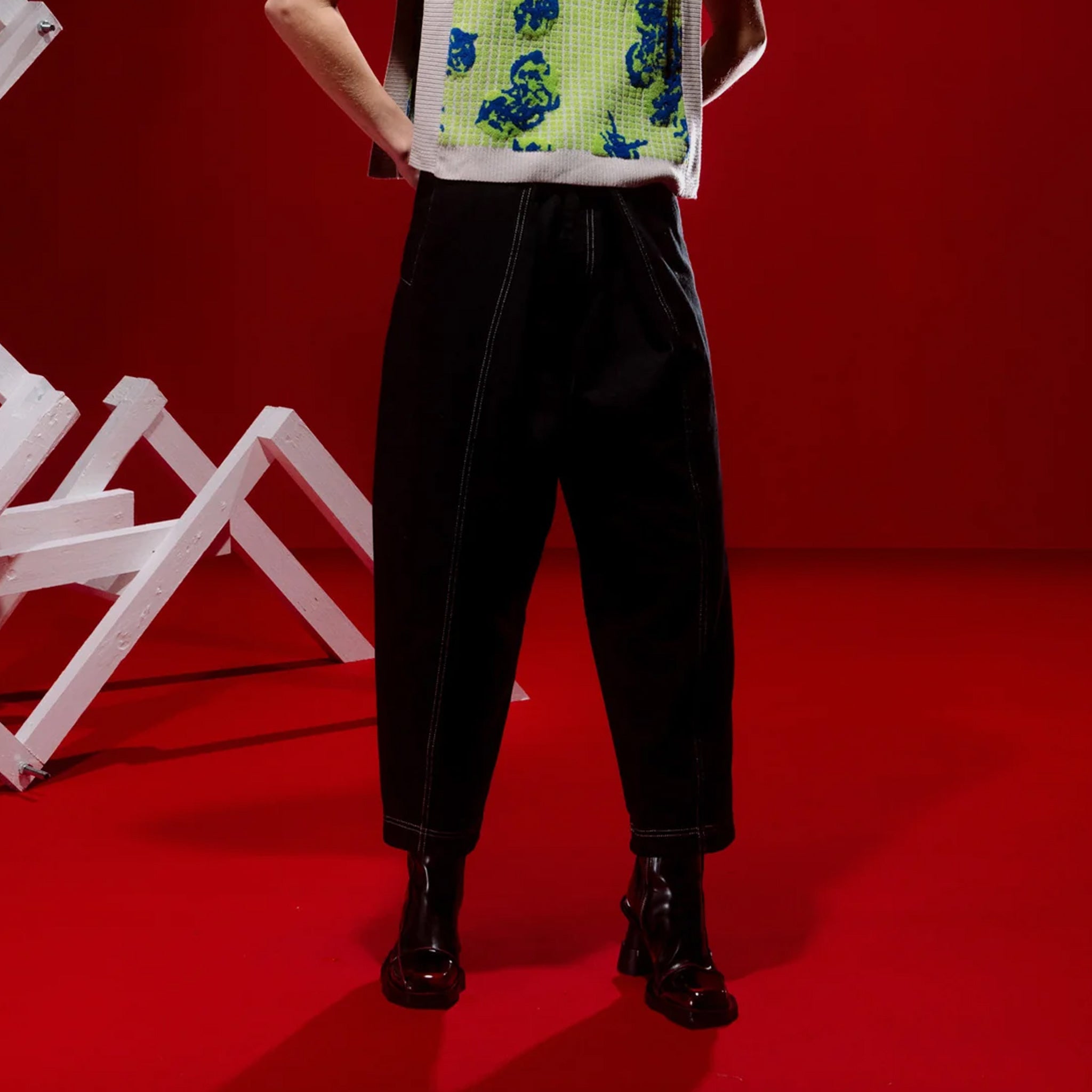 Henrik Vibskov - Canned Pant - Caviar | available at LCD
