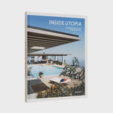 Flat cover photo of the "Inside utopia" book. 