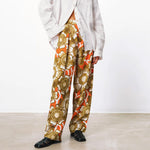Half body photo of model wearing the Marella Pants - Olea.