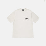 Flat photo of the Old Phone Pigment Dyed Tee - White.