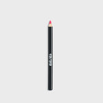 Makeup pencil in electric pink by 19/99, with a black casing and bold 19/99 logo printed on the side of the pencil.
