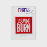 Hardcover photo of Purple Fashion issue 40 featuring a textual painting  by John Giorno.