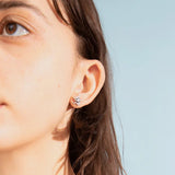 Spike Monster Mix Earrings - Crystal
