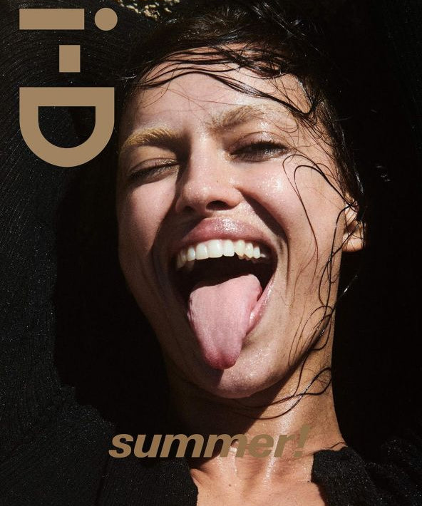 Flat photo of the i-D Magazine - No. 372 Summer