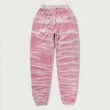 Juicy Tie Dye Unisex Velour Sweatpants - Pink