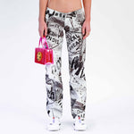 Front half body photo of model wearing the Atlas Pant - Easy Rider.