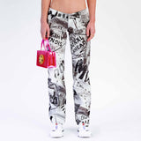 Front half body photo of model wearing the Atlas Pant - Easy Rider.
