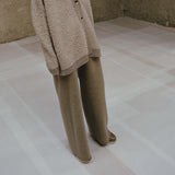 Double Knit Pants - Mushroom