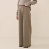 Double Knit Pants - Mushroom