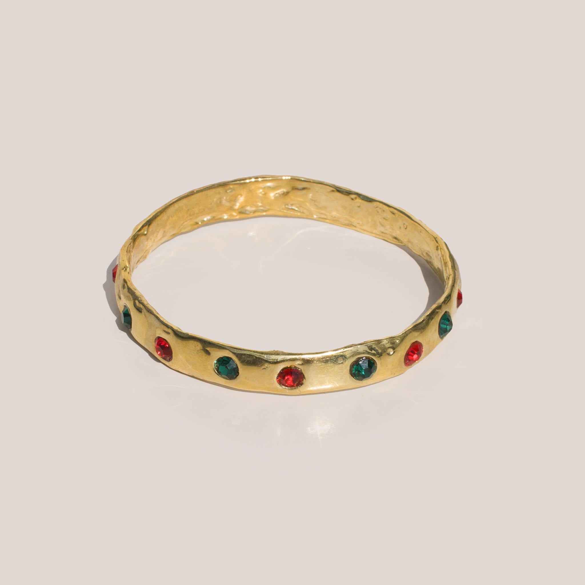 Mondo Mondo - Fortuna Bangle, angled view, available at LCD.