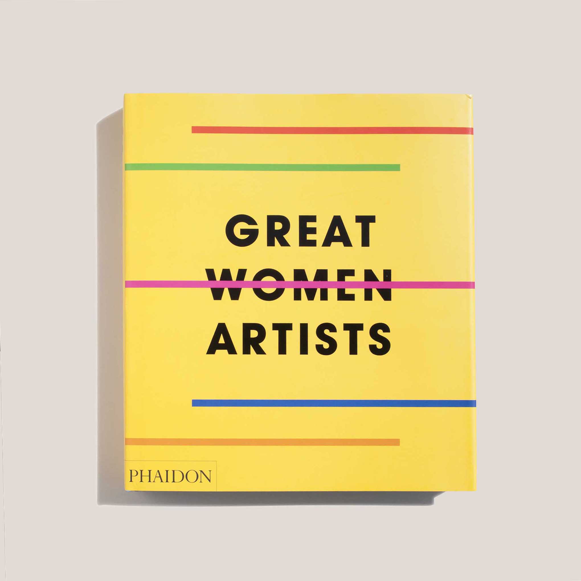 Photo of the cover of Great Woman Artists, available at LCD.