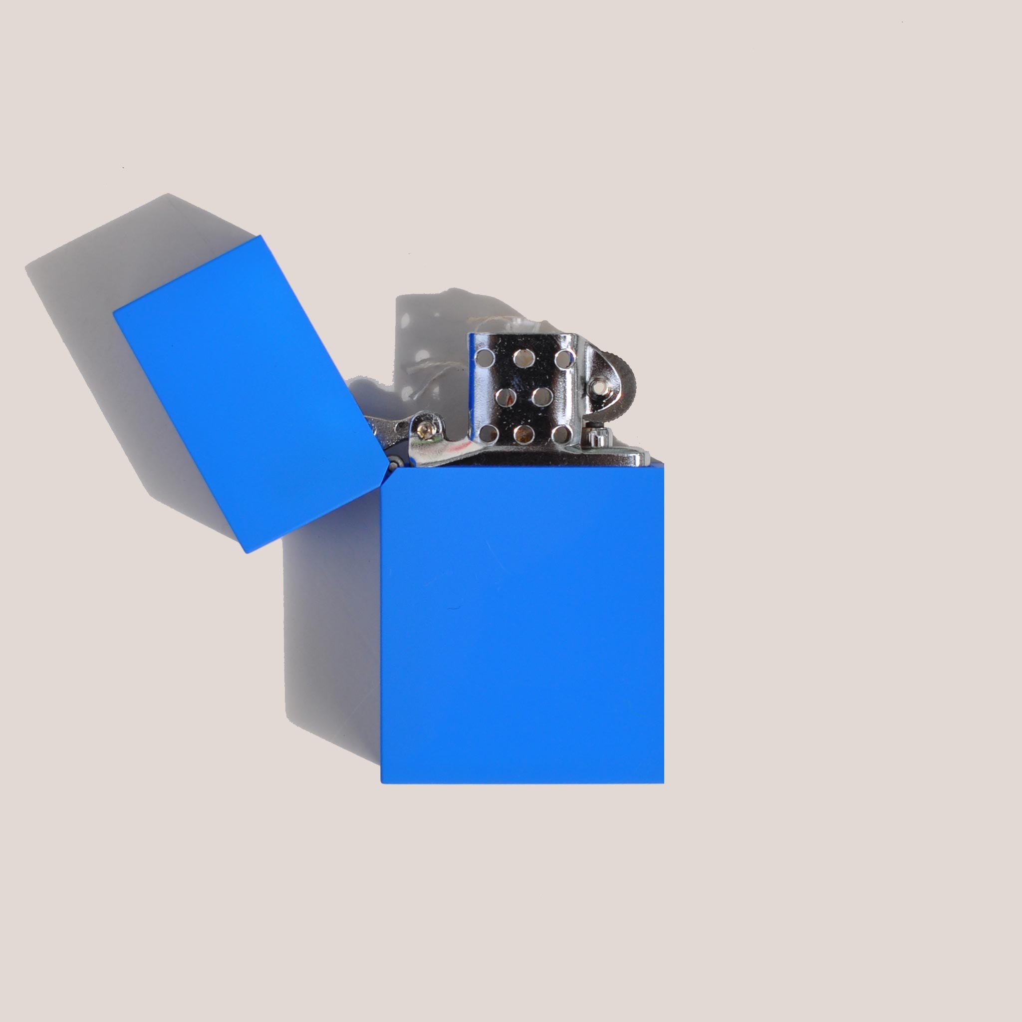 Tsubota Pearl - Hard Edge Lighter - Blue, available at LCD.