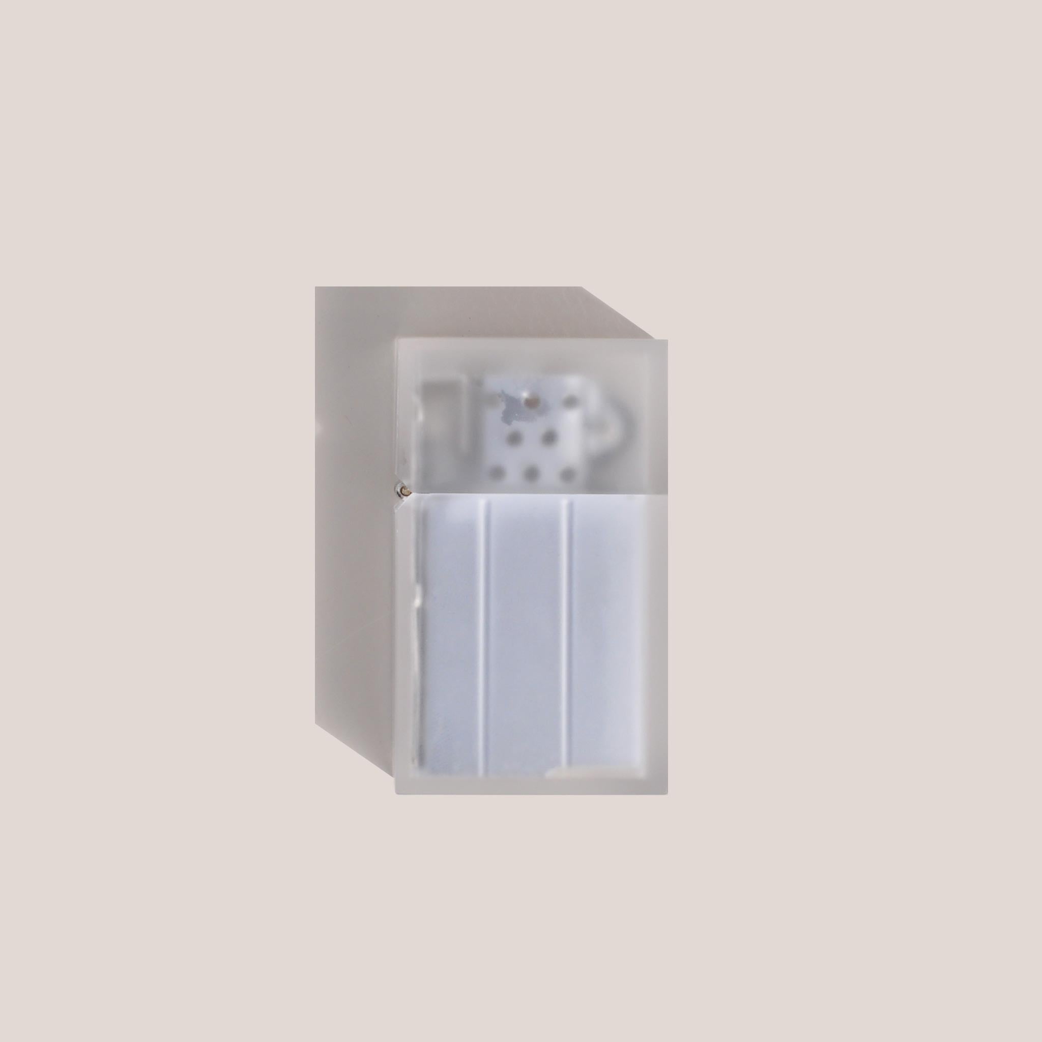 Tsubota Pearl - Hard Edge Lighter - Frosty, available at LCD.