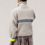 Sandy Liang - Izzy Fleece, back view, available at LCD.