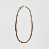 Flat image of Laura Lombardi Omega Chain necklace.
