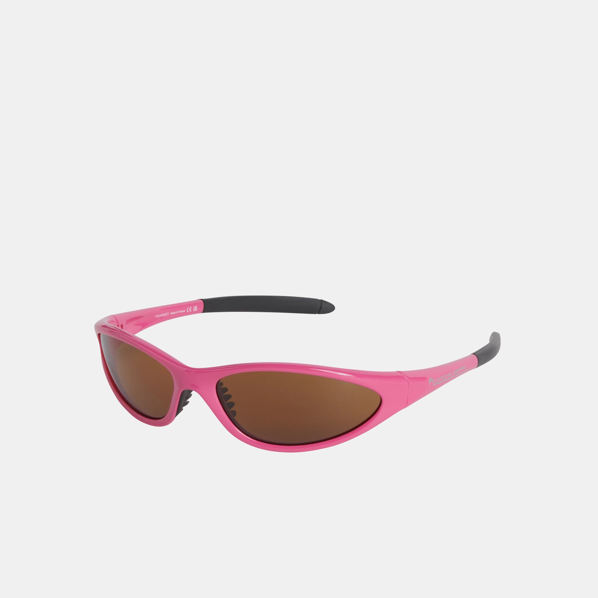 Flat photo of the MS x Vaurnet Injected Visionizer Glasses - Pink.