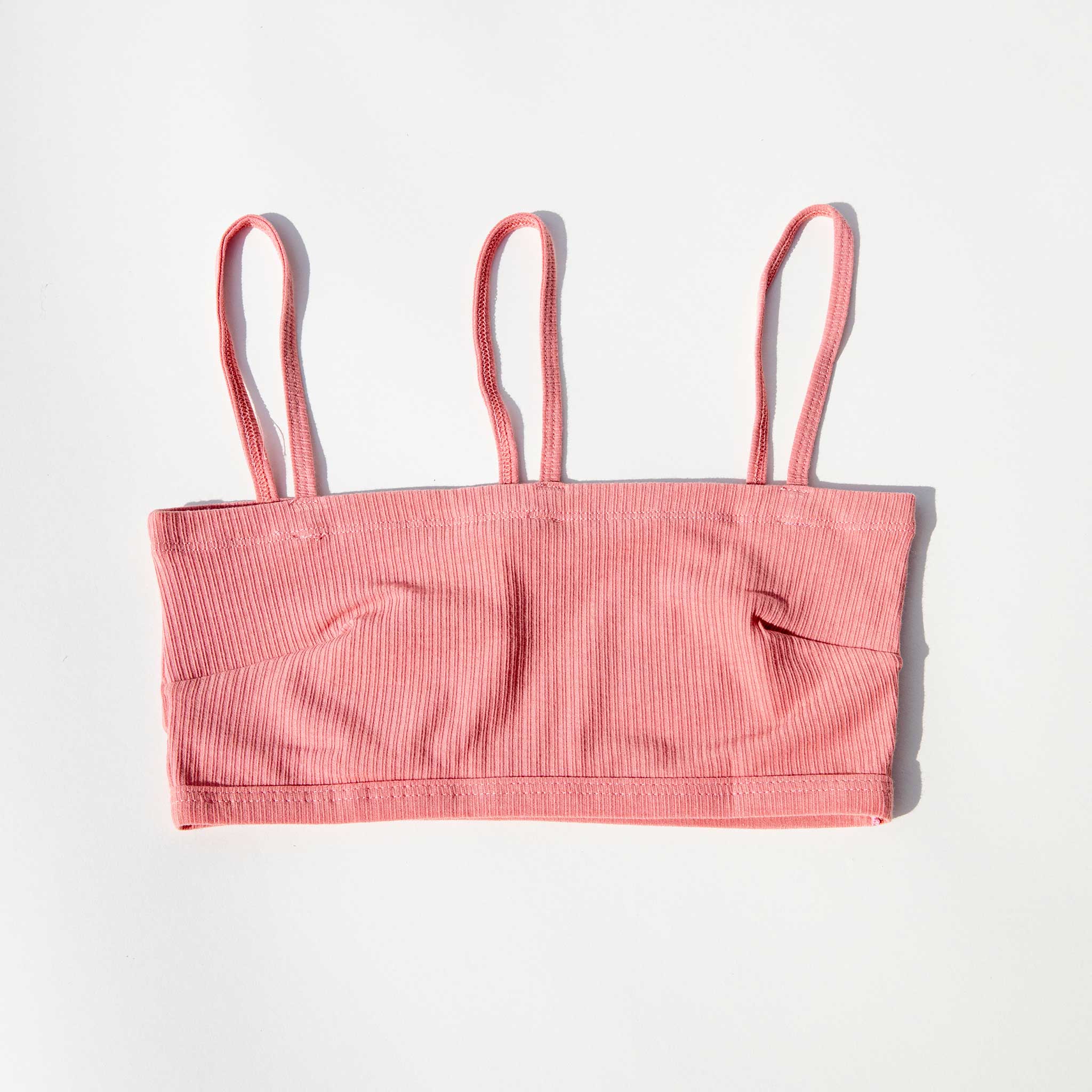 Flat detail photo of the Nida Bra - Ruby.