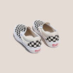OG Classic Slip-On - Checkerboard, back view available at LCD.