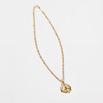 Flat photo of the Peace Pendant Necklace.
