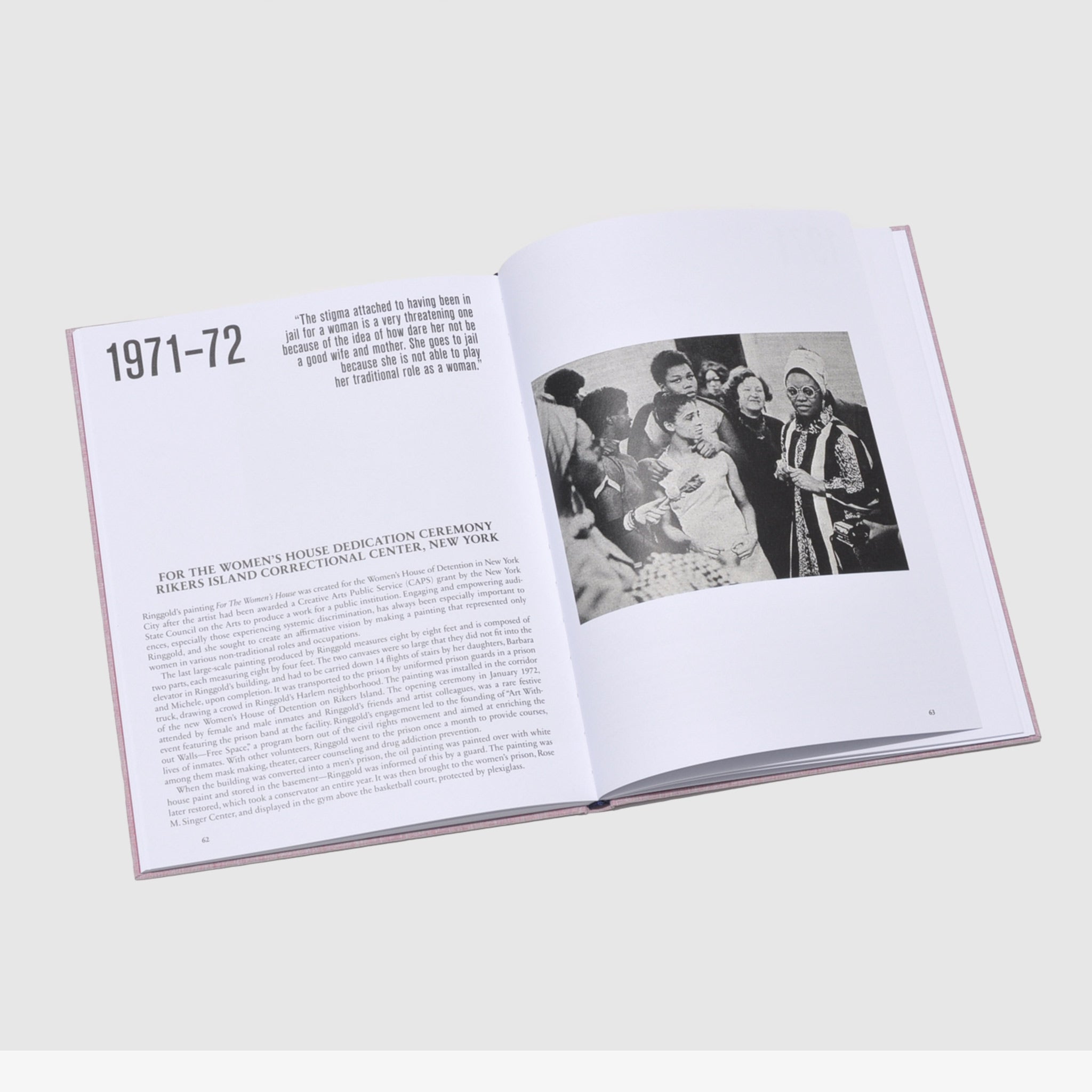 Photo taken opened to a page in the Politics Power book