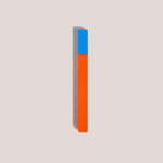 Tsubota Pearl - Queue Stick Lighter - Orange / Turquoise, available at LCD.