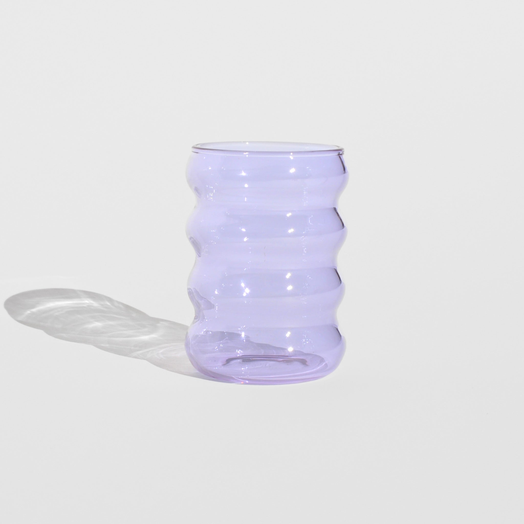 front shot of Ripple Cup - 6oz Lilac